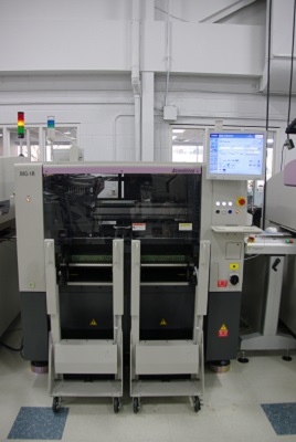 Picture of our Assembleon MG pick and place machine